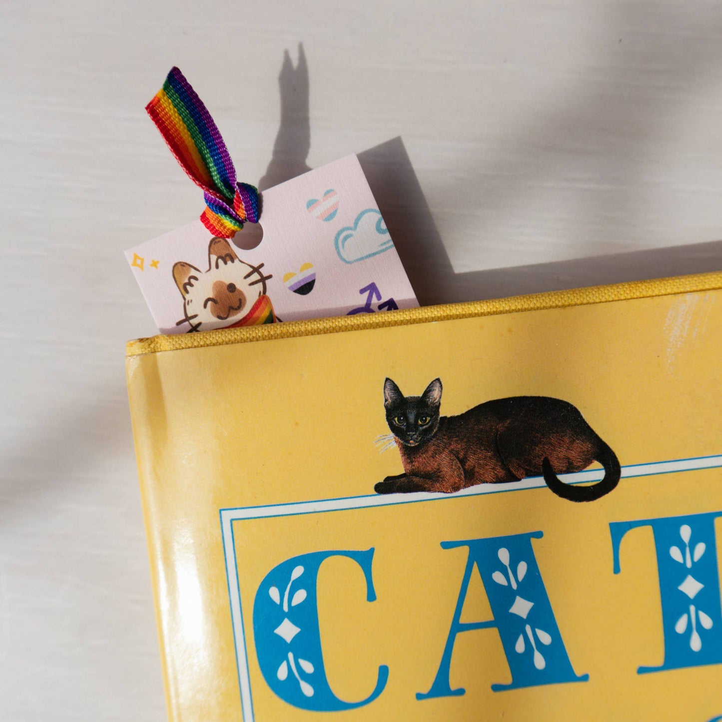 LGBT+ Pride Cats Bookmark