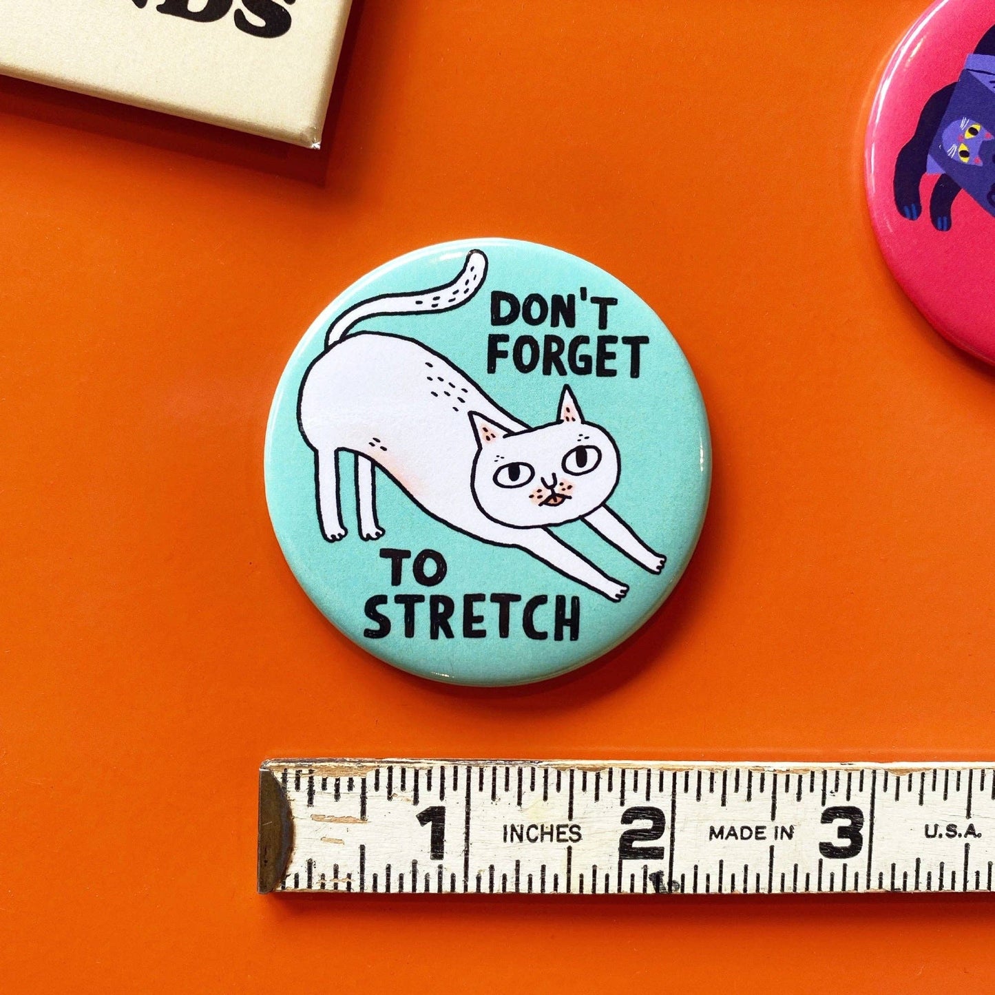 Judgmental Black Cat Friend Magnet