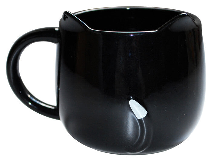 Neko Sankyodai Cat Mug - Kuro (Black Cat)
