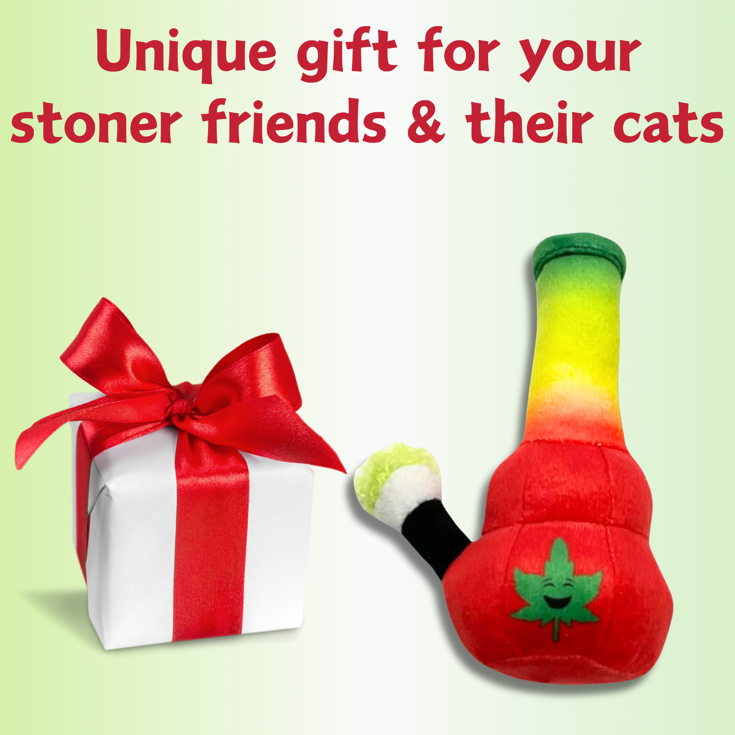 Weed Bong Catnip Cat Toy "Lil' Bo"