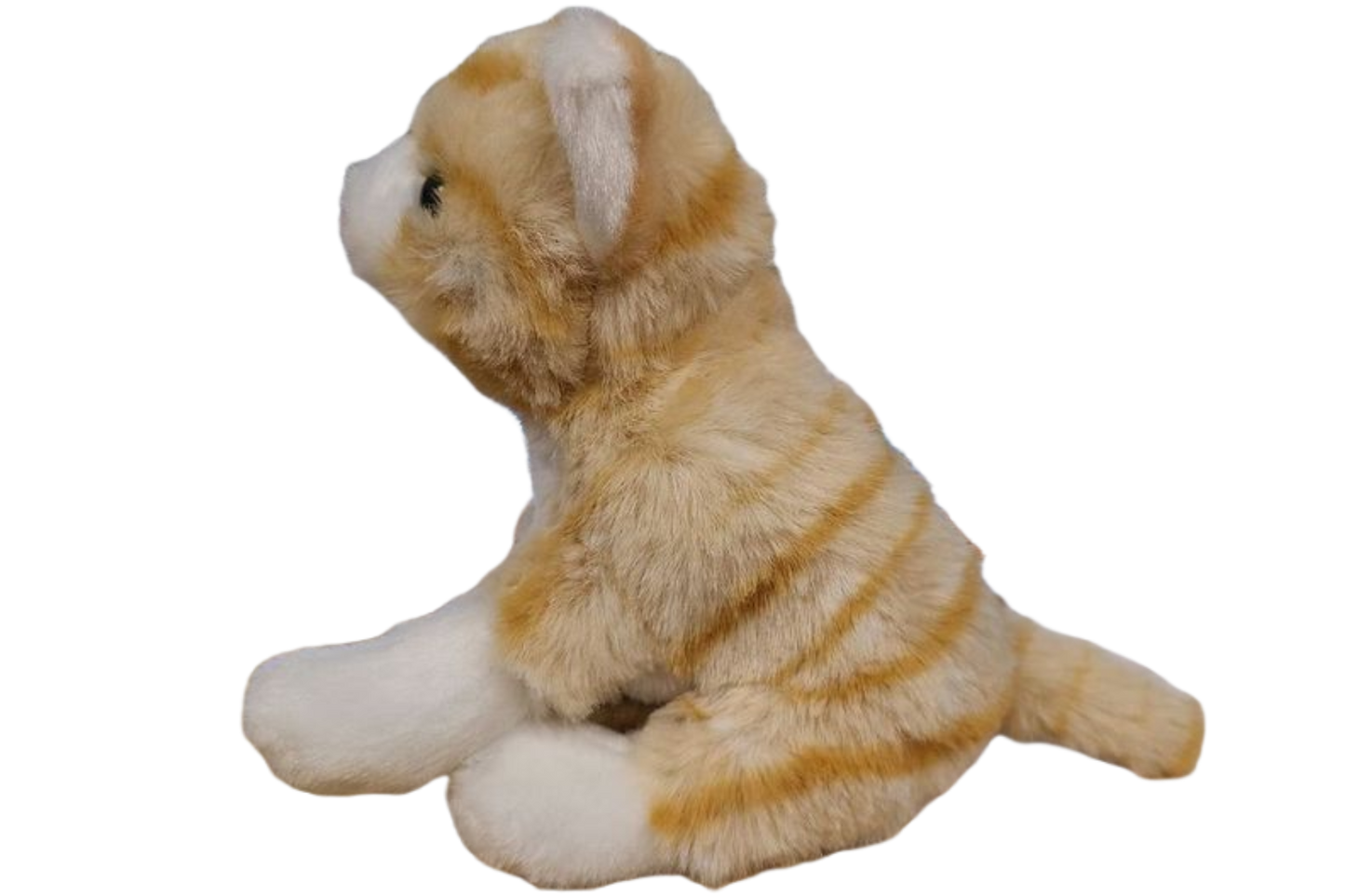 Canned Orange Tabby Cat Stuffed Animal Plush