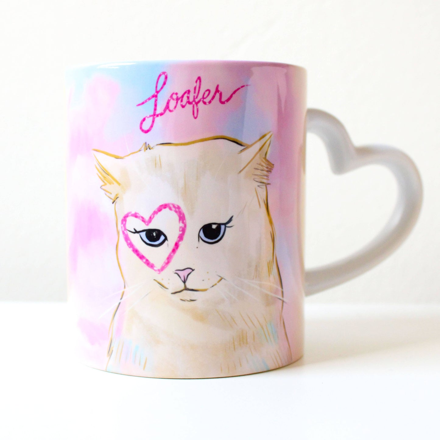 Loafer Heart Handle 12oz Mug