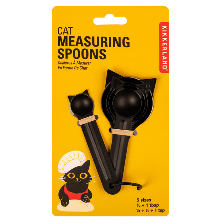 Stainless Steel Cat Measuring Spoons