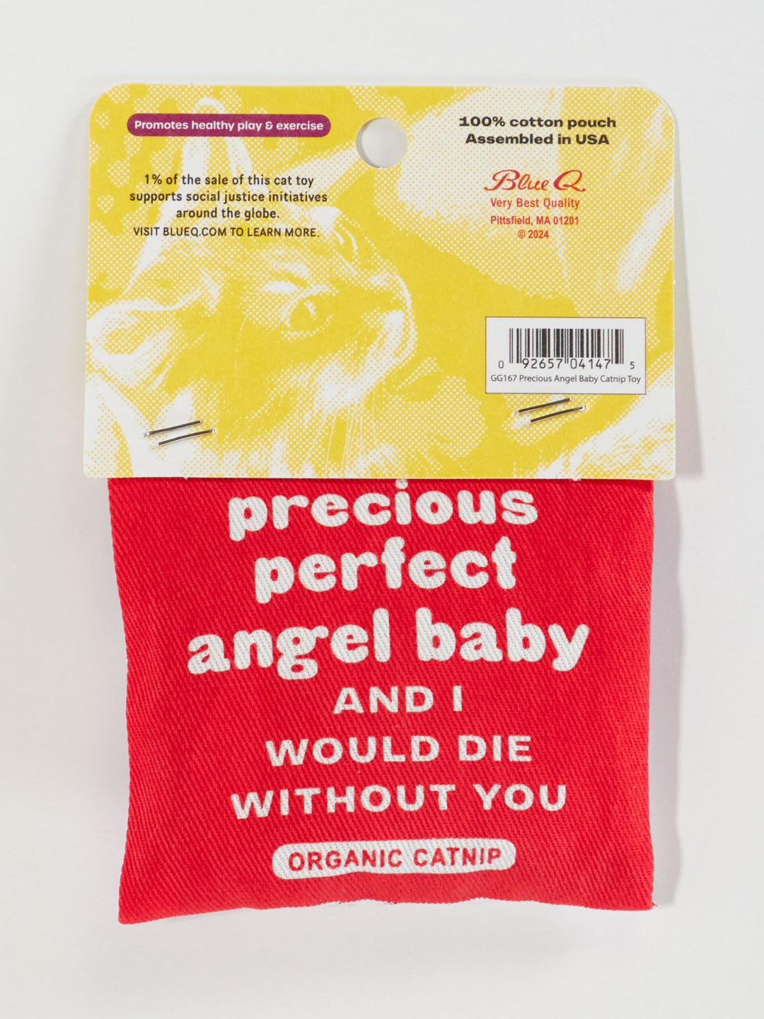 You Are My Precious Perfect Angel Baby Catnip Toy