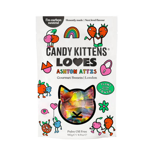 Candy Kittens Loves Fruit Gummies (140g / 4.9oz Pouch)
