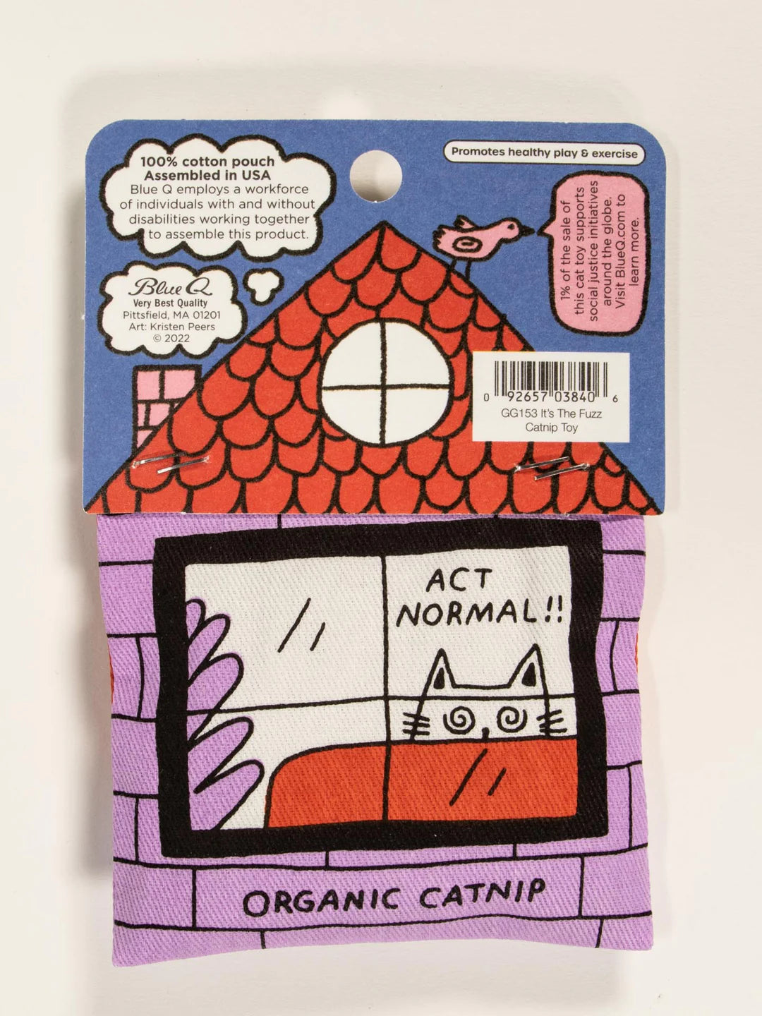 Busted! Oh Shit, It’s the Fuzz! Catnip Toy