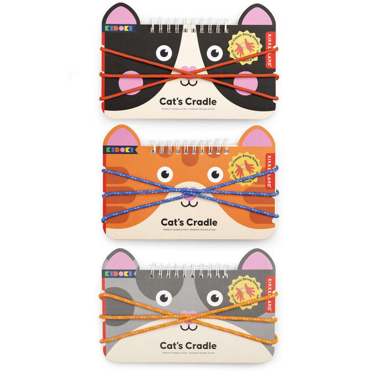 Cat's Cradle String Game Book (one of 3 colors)