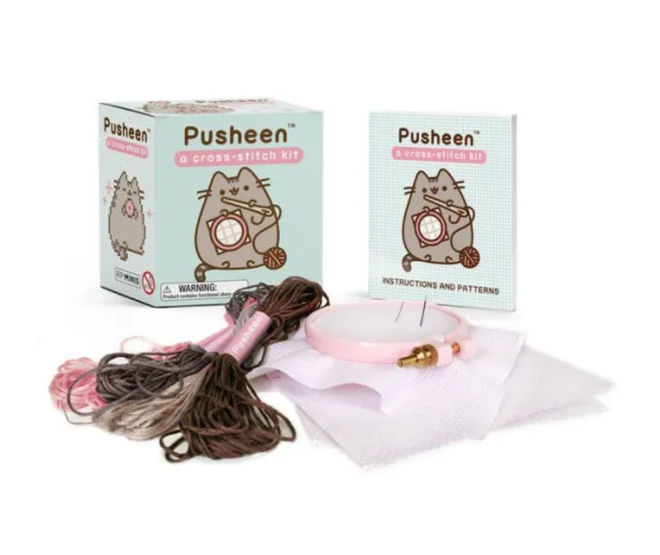 Pusheen: A Cross-Stitch Kit