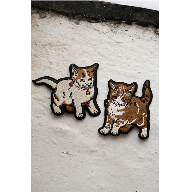 Cat Sticky Patch Set - 2pc Kittens