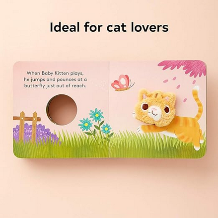 Baby Kitten Finger Puppet Board Book