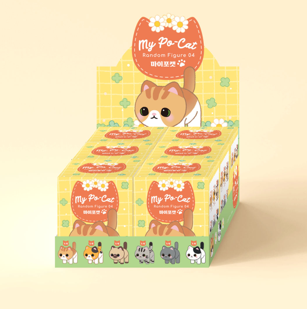 My Po-Cat Random Figure 04 Korean Blind Box Figurine