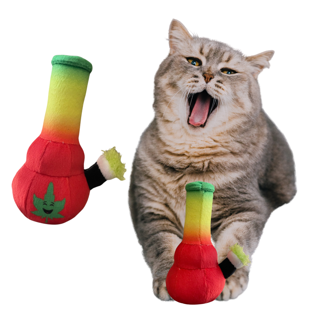 Weed Bong Catnip Cat Toy "Lil' Bo"