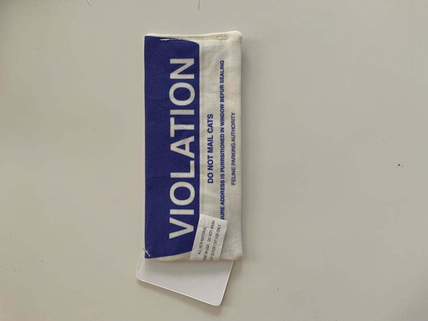 Feline Parking Authority Catnip Toy