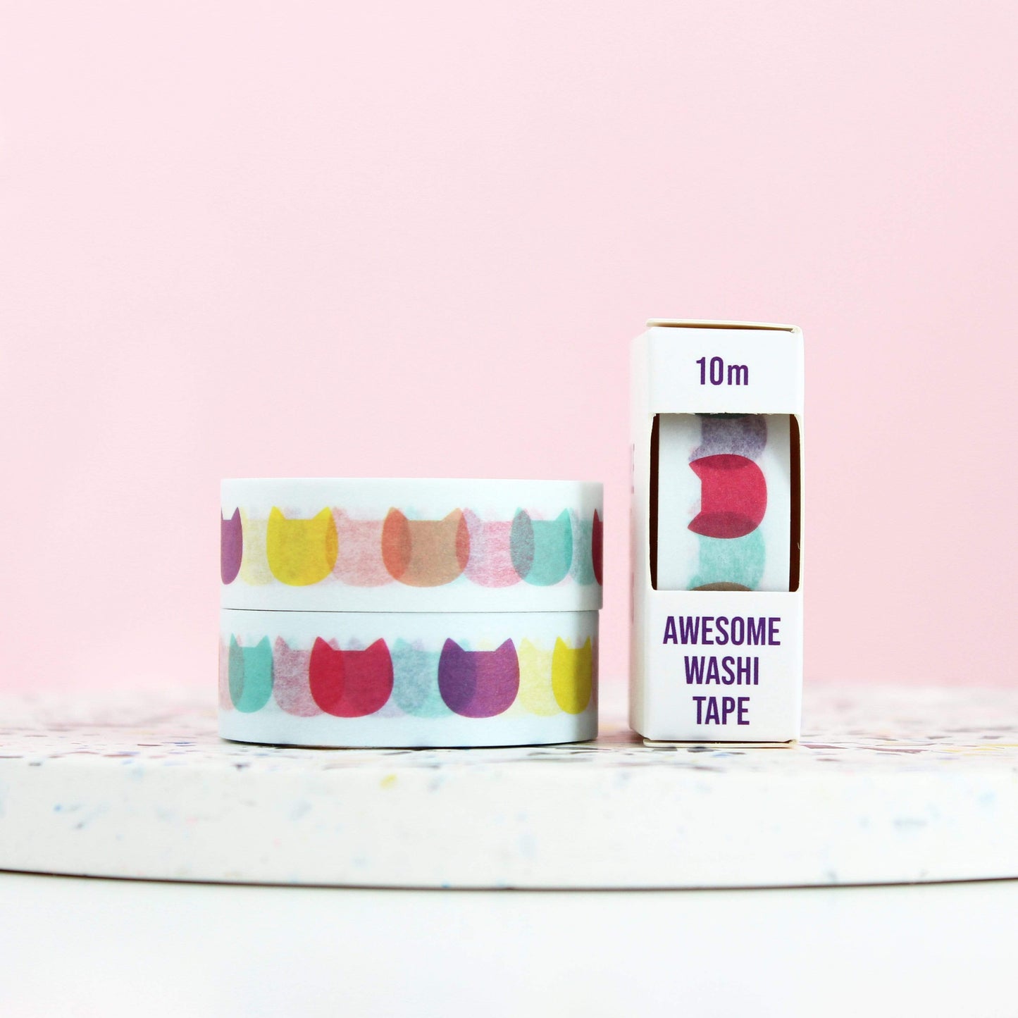 Colourful Cat Washi Tape