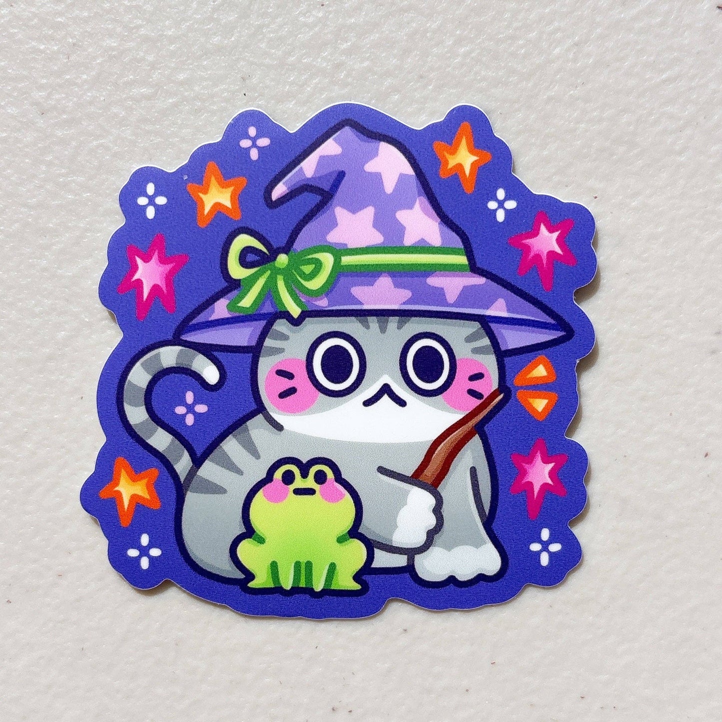 Wizard Cat Sticker