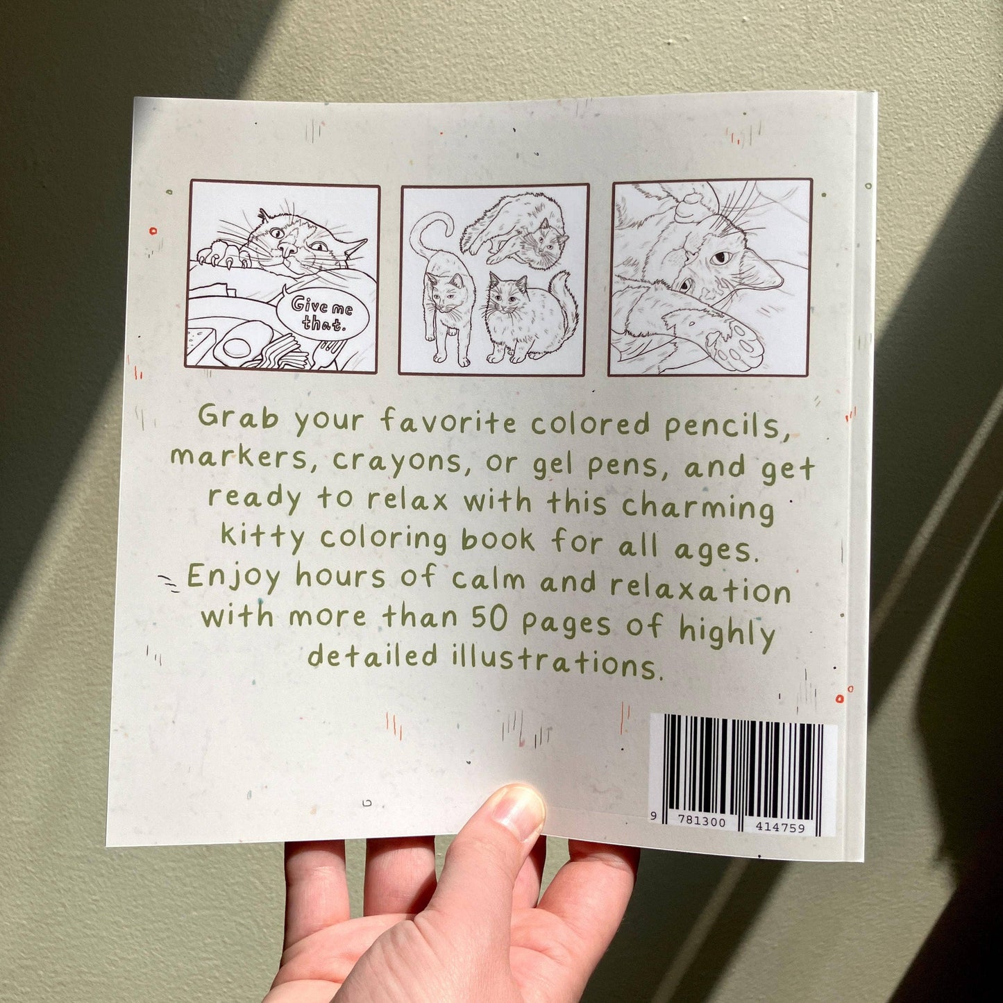 Cats With Thoughts And Feelings Coloring Book