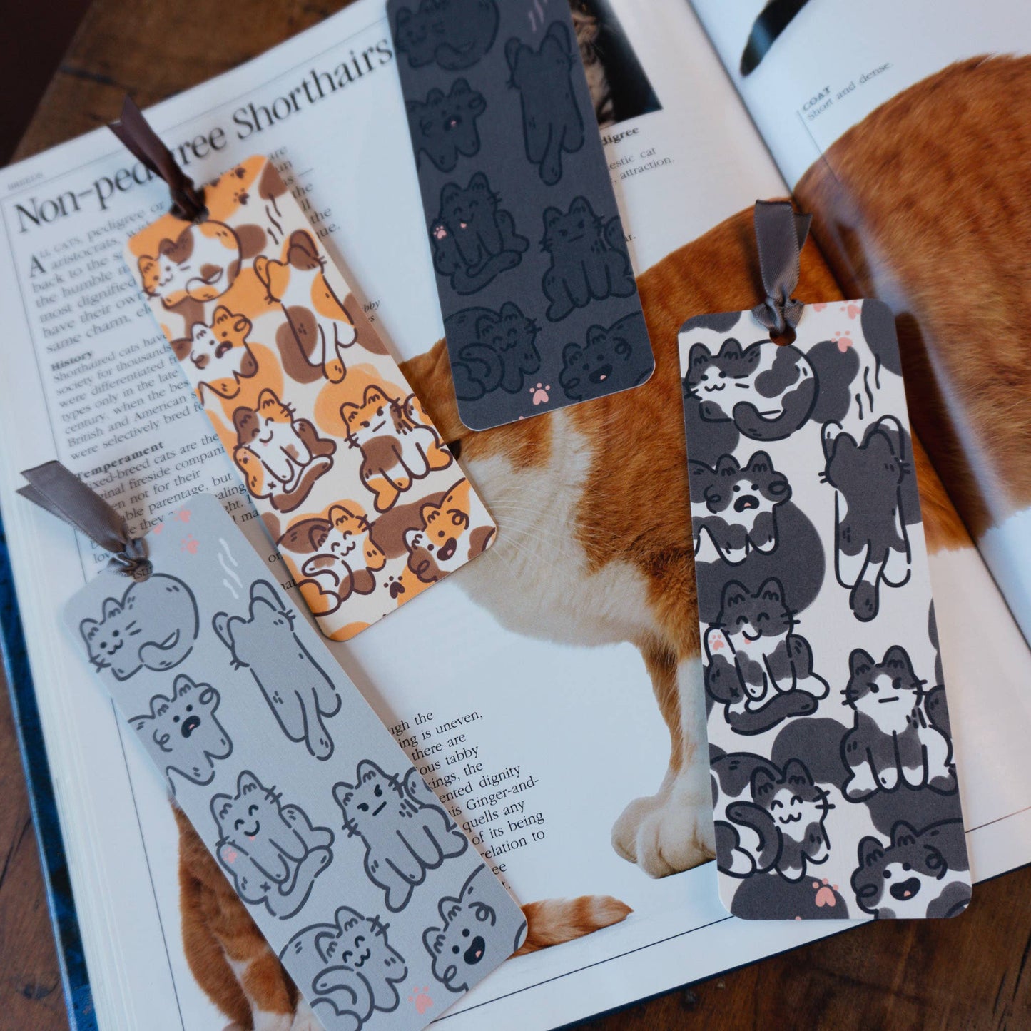 Tuxedo Cats Bookmark
