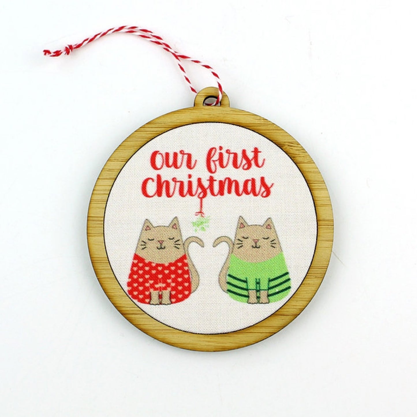 Our First Christmas Cats Ornament