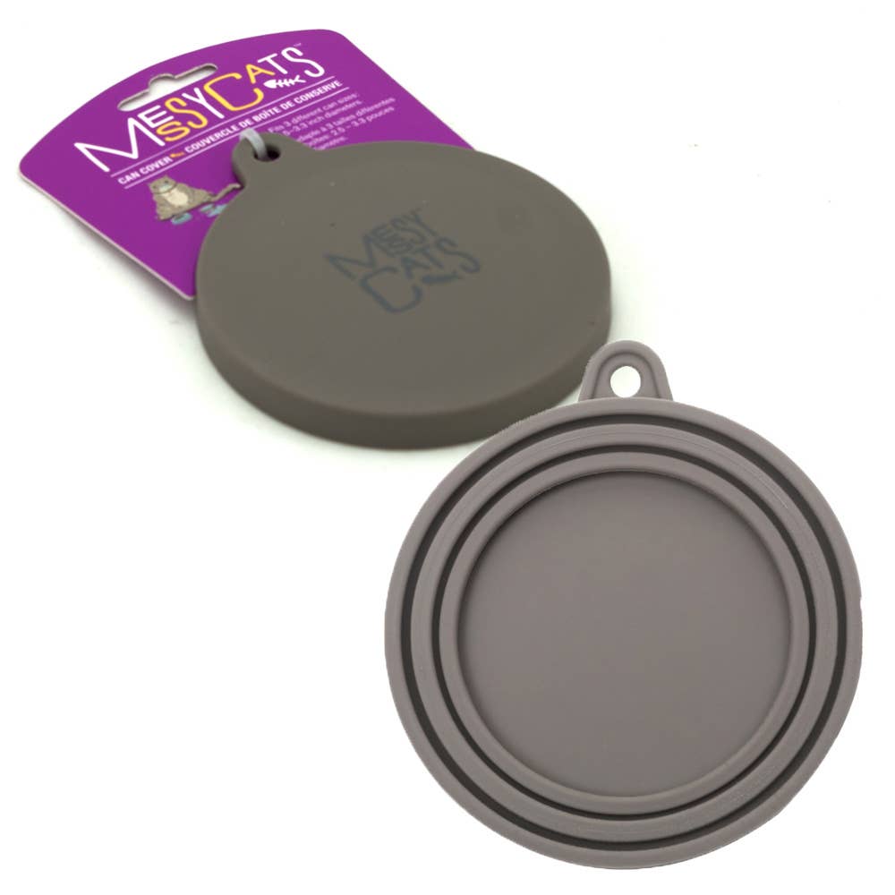 Messy Mutts Dog/Cat Can Cover, Grey
