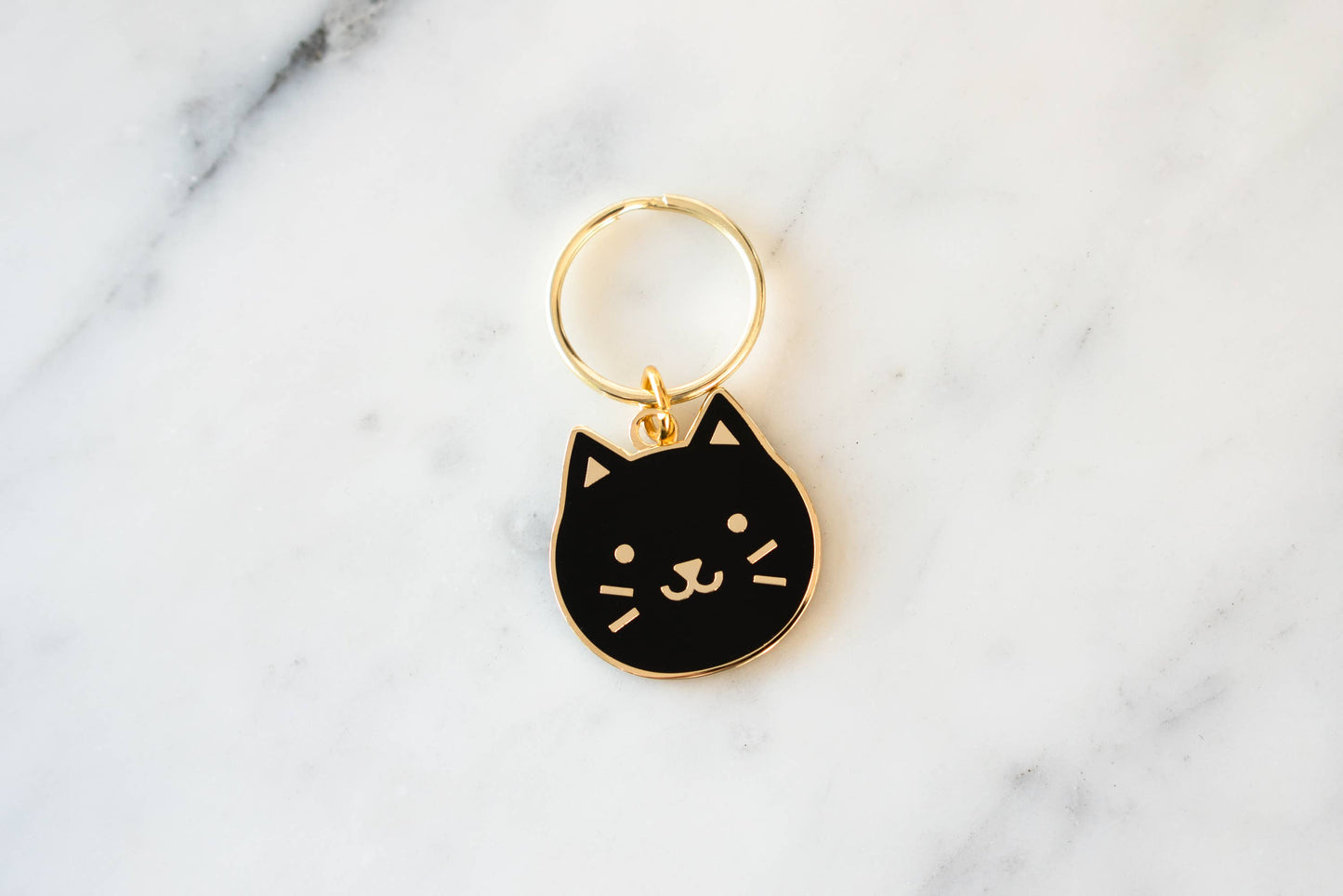 Black Cat Keychain