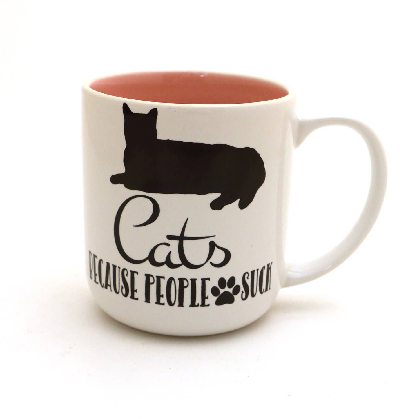 Cats Because People Suck Mug (16oz)