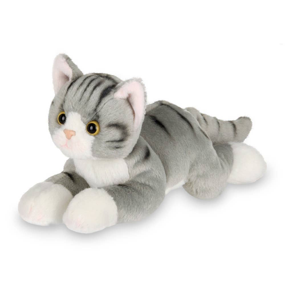 Lil' Socks the Gray Tabby Cat
