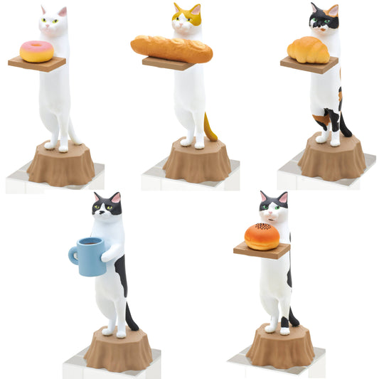 Bakery Bread Cat Figurine Japanese Blind Box