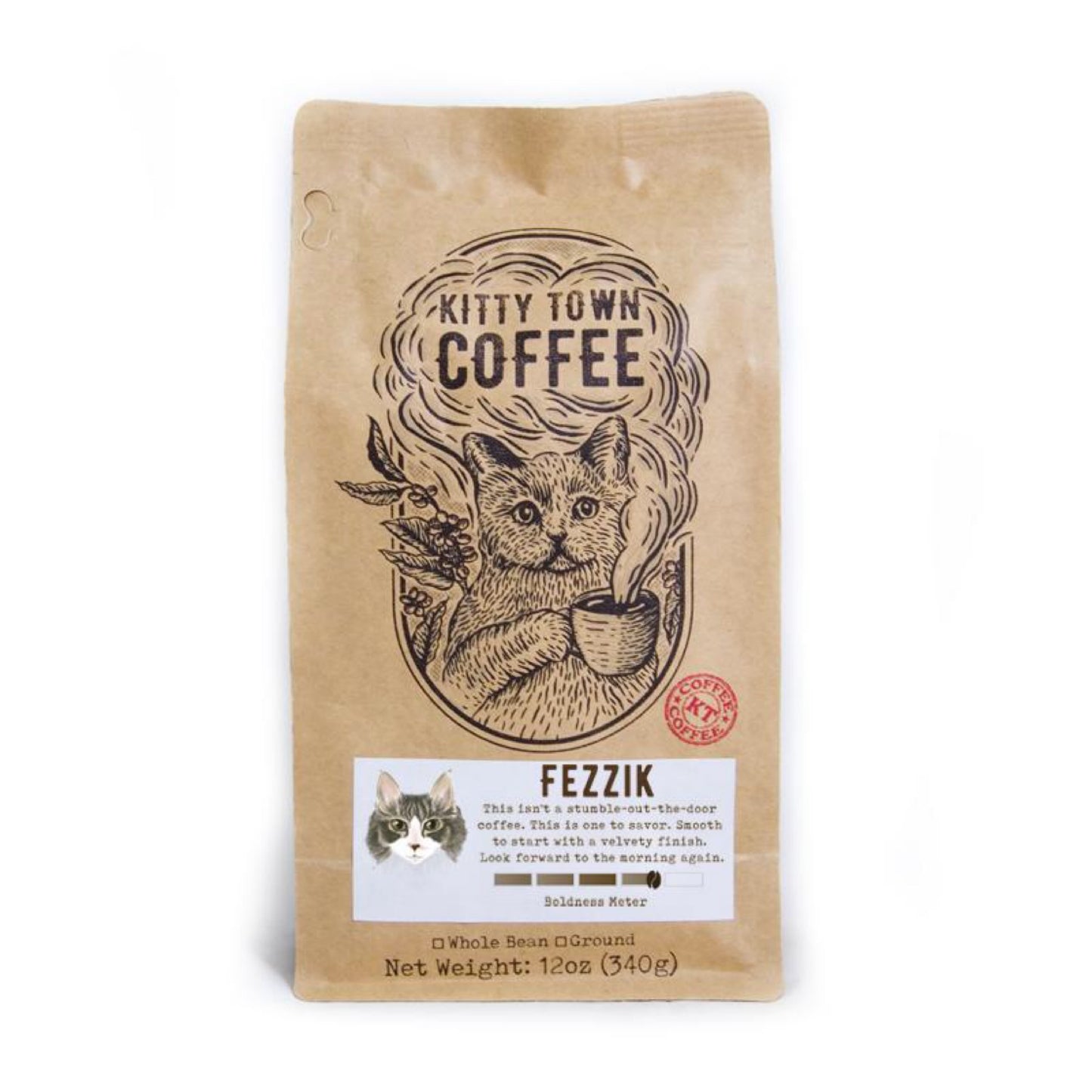 Kitty Town Coffee - The Fezzik Blend (12oz)