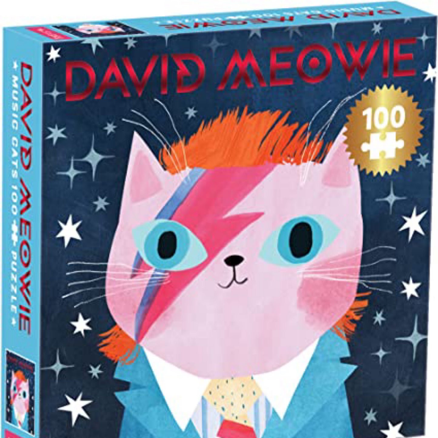 Music Cats - David Meowie 100pc Puzzle