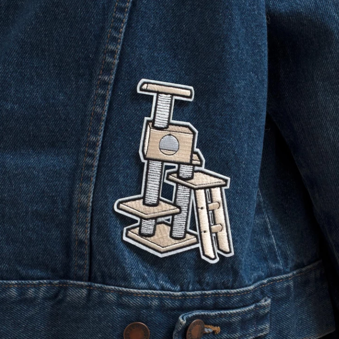 Cat Tower Condo Embroidered Patch