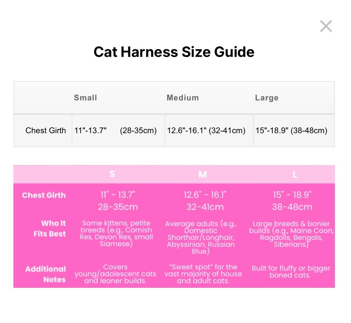 Joana Cat Harness & Leash Set