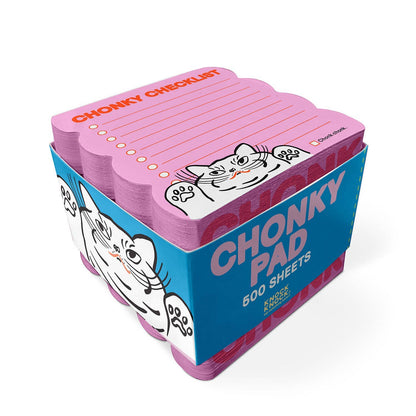 Chonky Checklist Chonky Cat Notepad