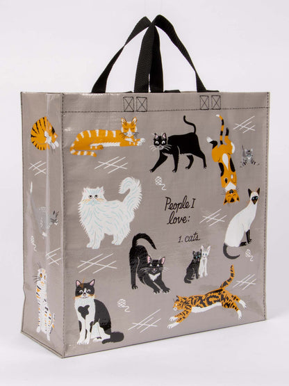 People I Love: Cats Shopper Tote Bag