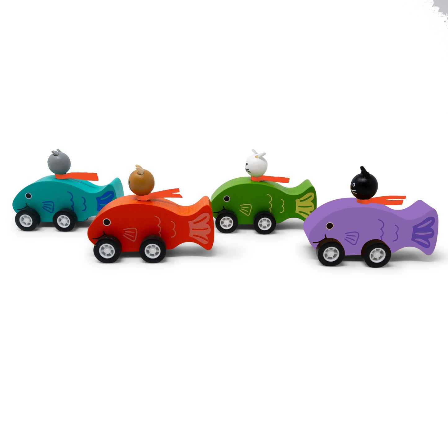 Cat Fish Pullback Toy