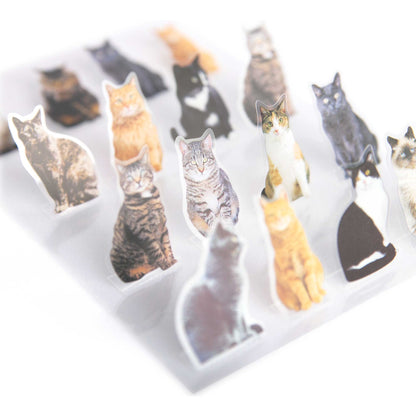 Cat Pop Up Scrapbook Stickers