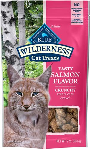 Blue Wilderness Crunchy Cat Treats - Salmon (2oz)