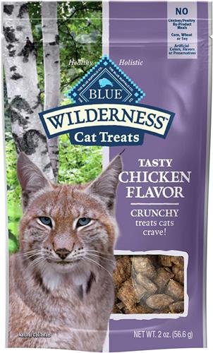 Blue Wilderness Crunchy Cat Treats - Chicken (2oz)