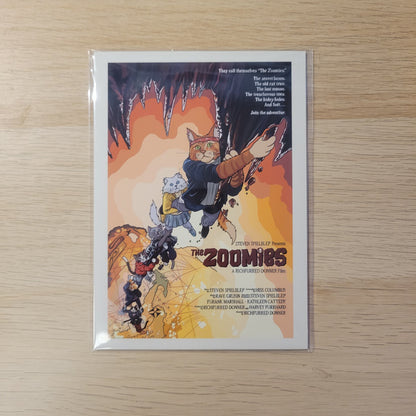 The Zoomies Unframed Print: 5x7"