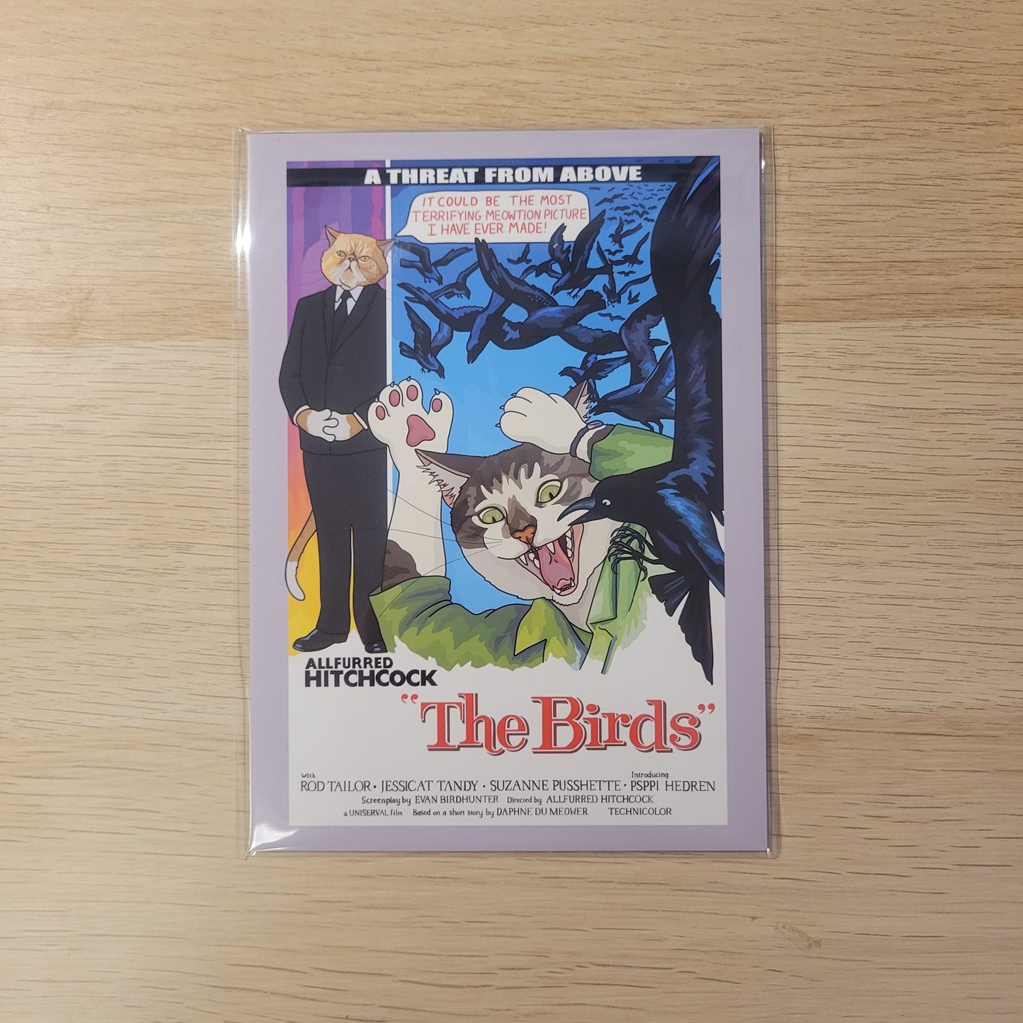 The Birds Unframed Print: 5x7"