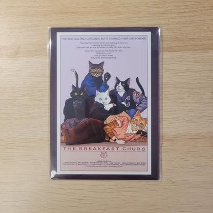 The Breakfast Chubs Unframed Print: 5x7"
