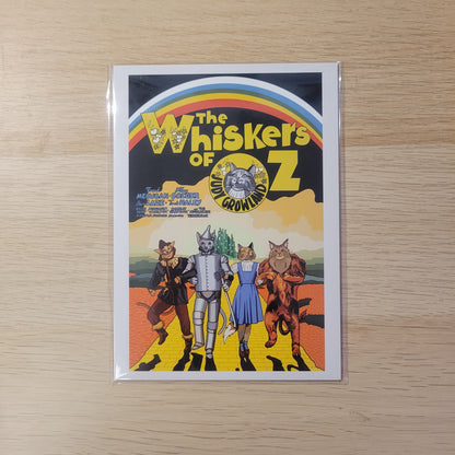 The Whiskers of Oz Unframed Print: 5x7"