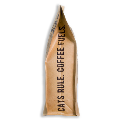 Kitty Town Coffee - Smokey: Italian Roast Brazilian (12oz Whole Bean)