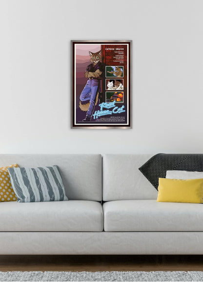 Road House Cat Unframed Print: 5x7"