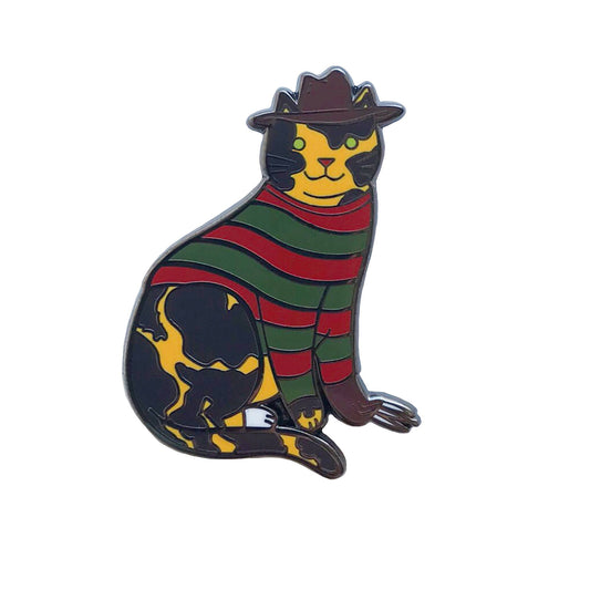 Nightmare Cat Enamel Pin