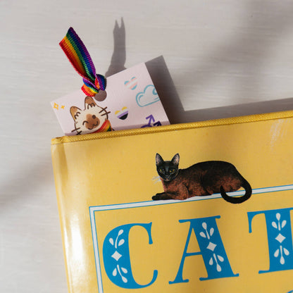 LGBT+ Pride Cats Bookmark