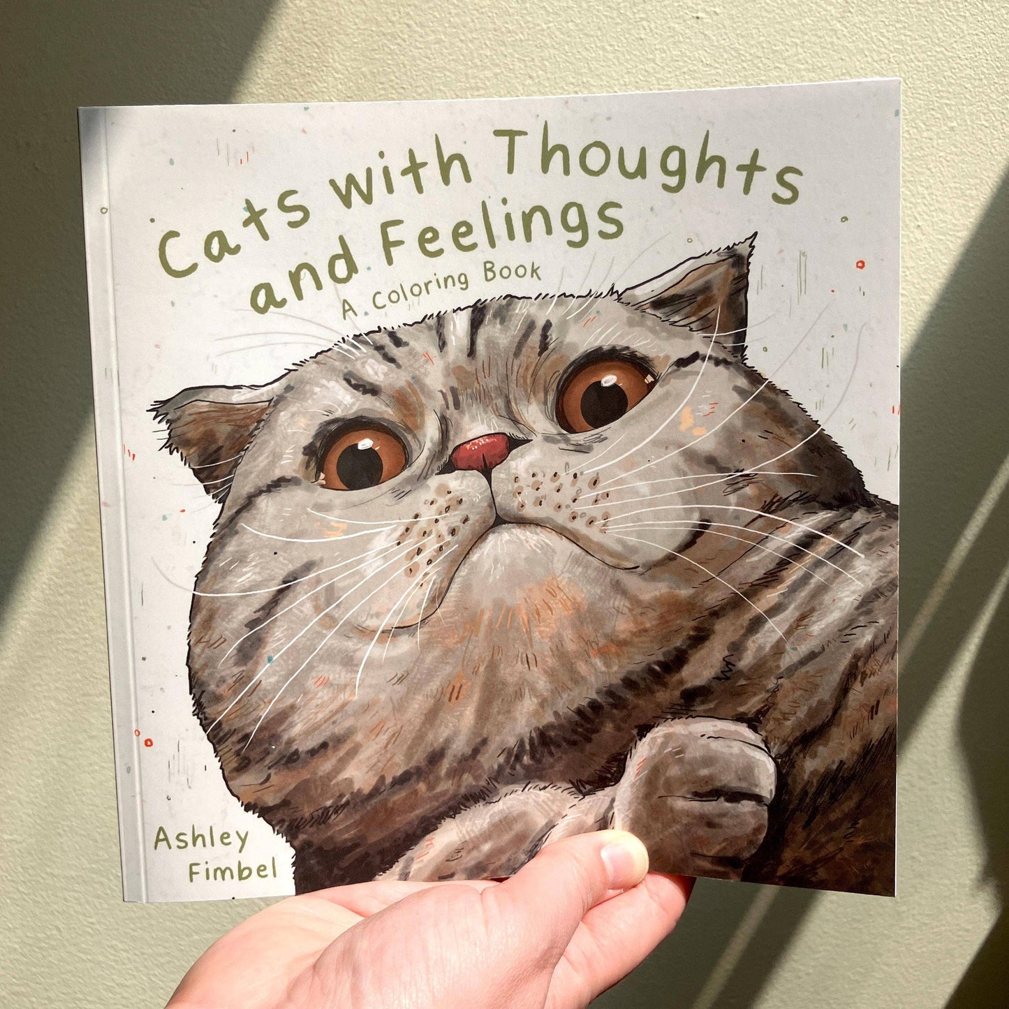 Cats With Thoughts And Feelings Coloring Book