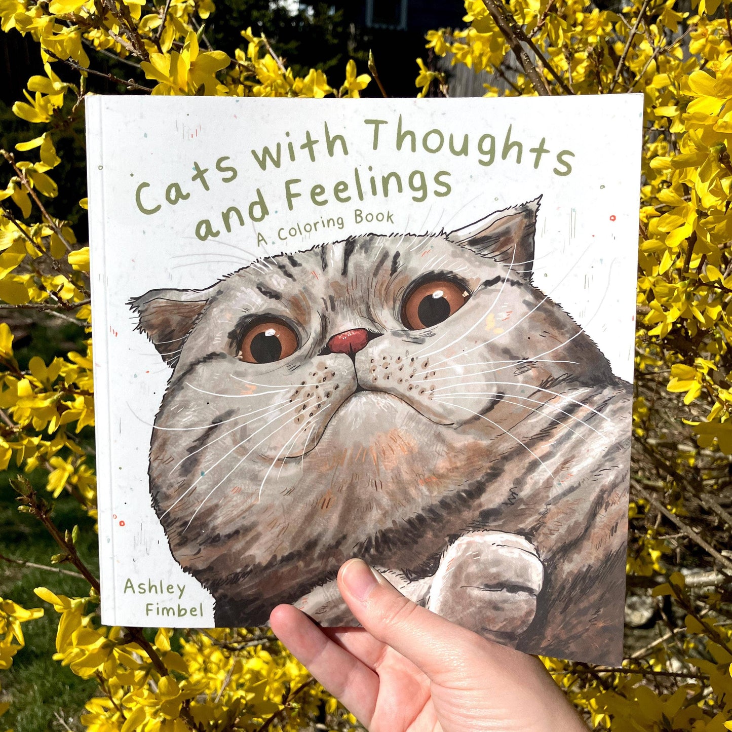 Cats With Thoughts And Feelings Coloring Book