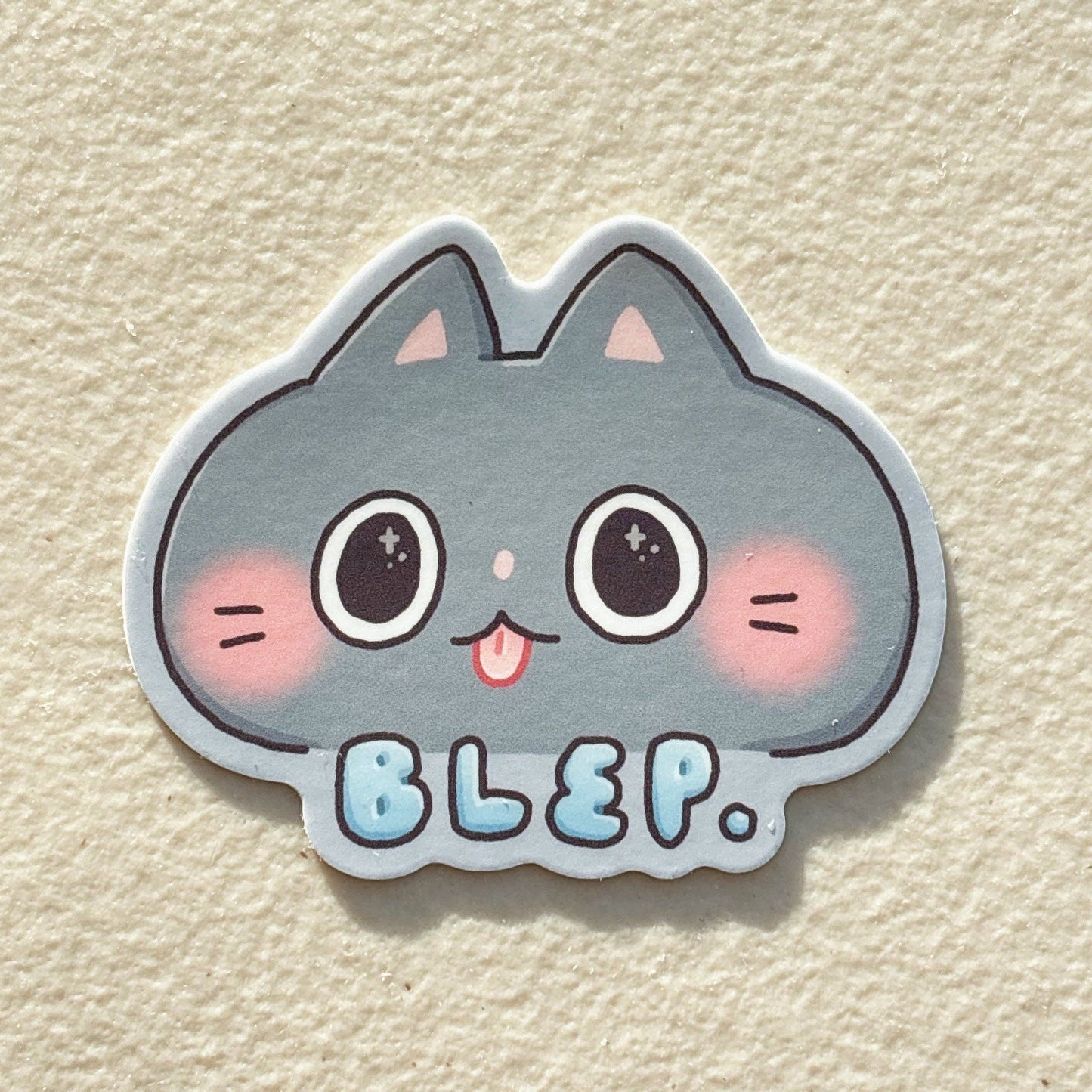 Only 3 Braincells Orange Cat Sticker