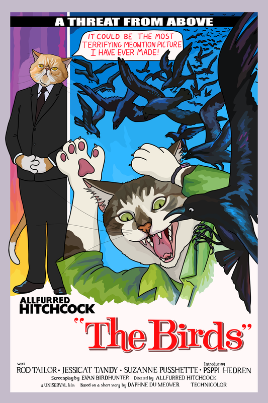 The Birds Unframed Print: 5x7"