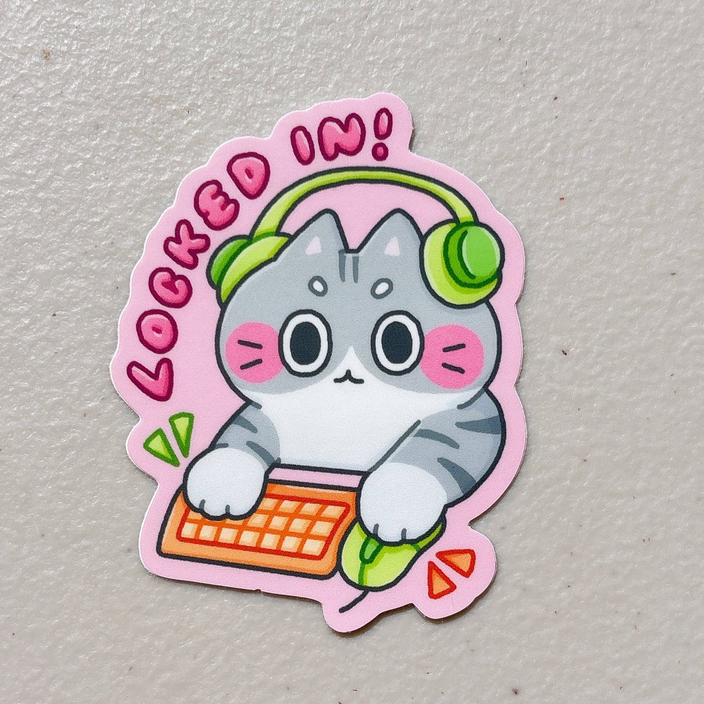 Catzilla Cat Sticker